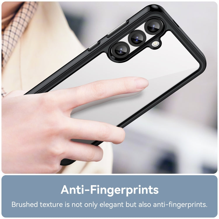 For Samsung Galaxy S25+ 5G Colorful Series Acrylic Hybrid TPU Phone Case