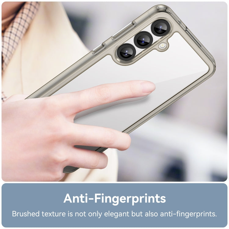 For Samsung Galaxy S25+ 5G Colorful Series Acrylic Hybrid TPU Phone Case