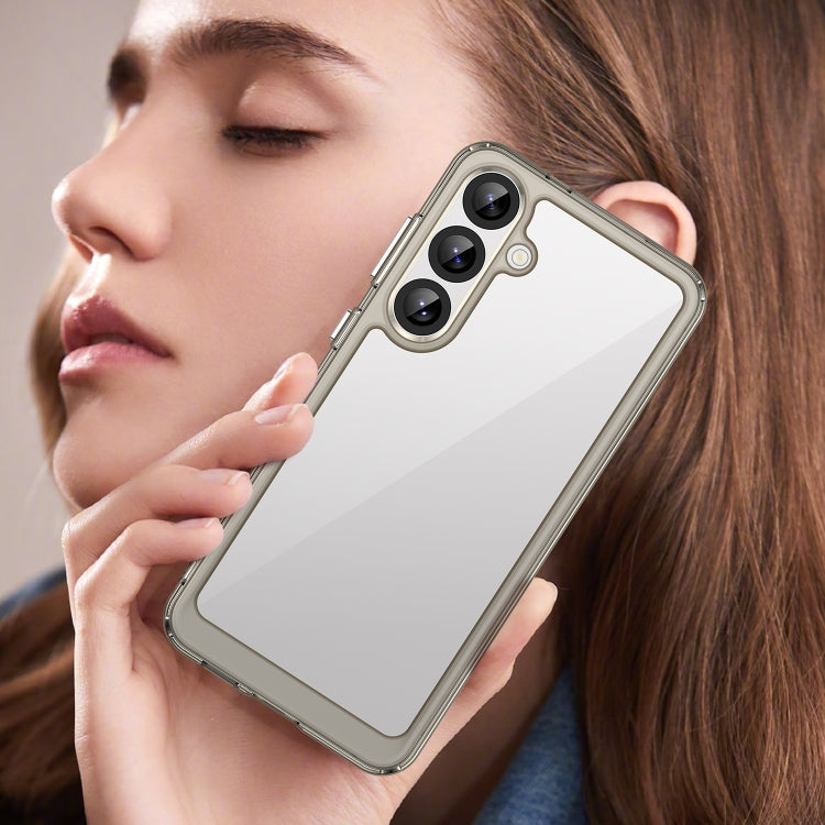 For Samsung Galaxy S25+ 5G Colorful Series Acrylic Hybrid TPU Phone Case
