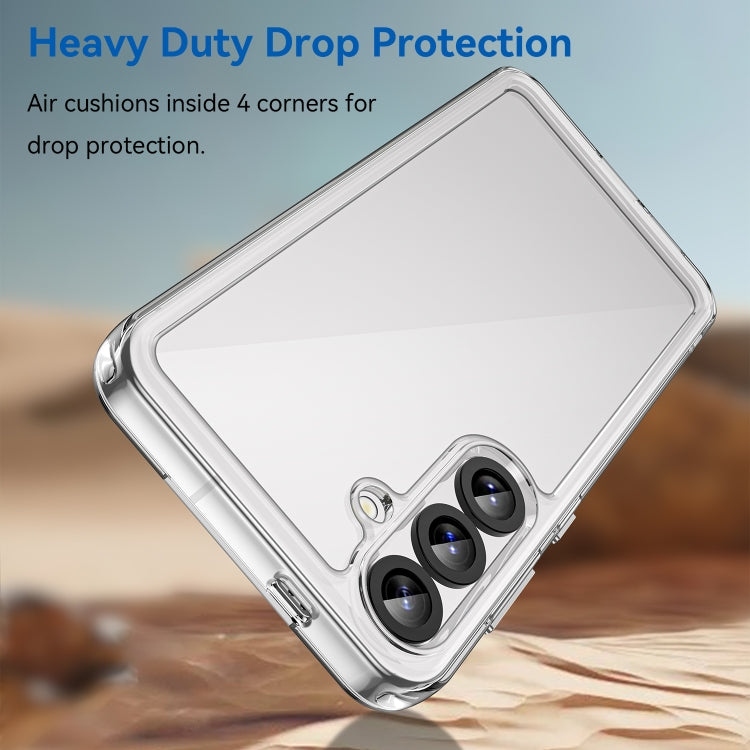 For Samsung Galaxy S25+ 5G Colorful Series Acrylic Hybrid TPU Phone Case