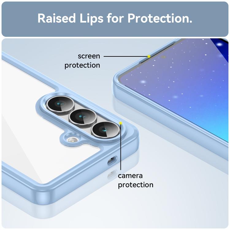 For Samsung Galaxy S26+ 5G Colorful Series Acrylic Hybrid TPU Phone Case