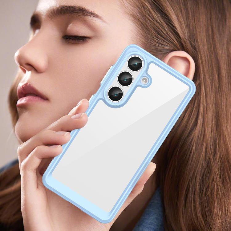 For Samsung Galaxy S26+ 5G Colorful Series Acrylic Hybrid TPU Phone Case