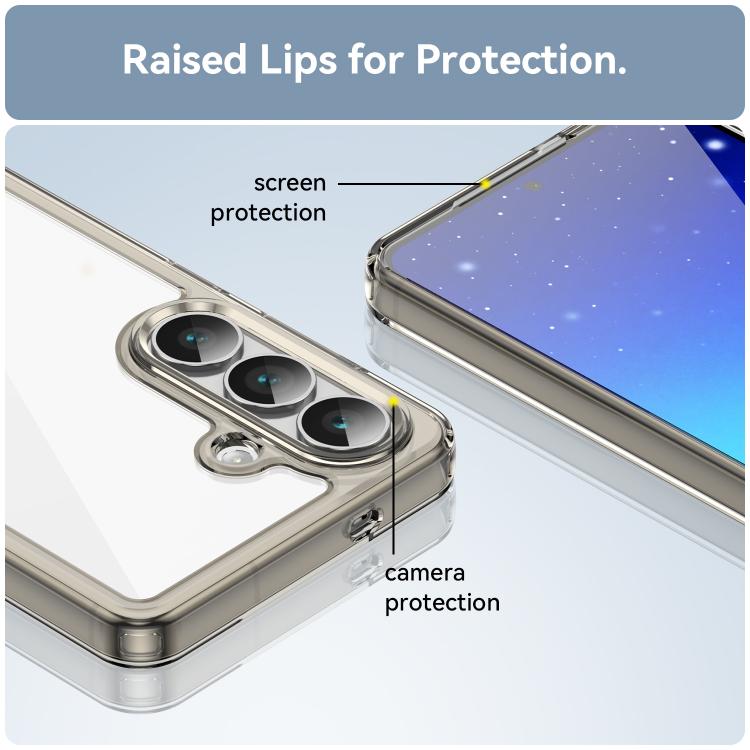 For Samsung Galaxy S26+ 5G Colorful Series Acrylic Hybrid TPU Phone Case