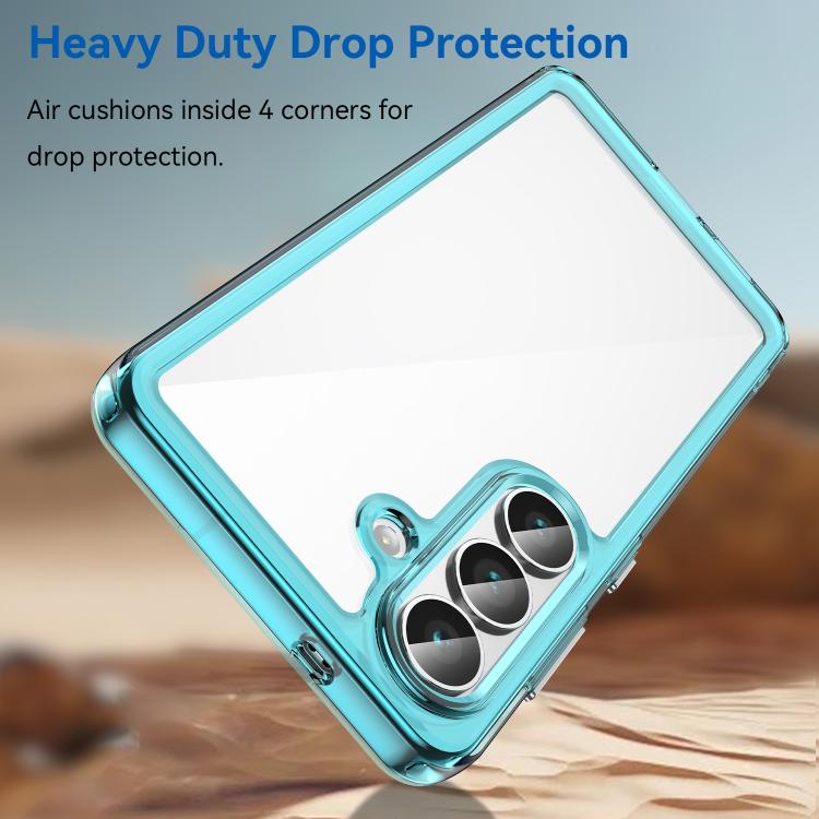 For Samsung Galaxy S26+ 5G Colorful Series Acrylic Hybrid TPU Phone Case