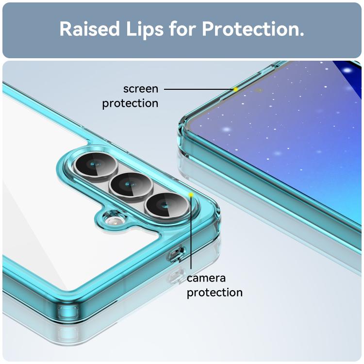 For Samsung Galaxy S26+ 5G Colorful Series Acrylic Hybrid TPU Phone Case