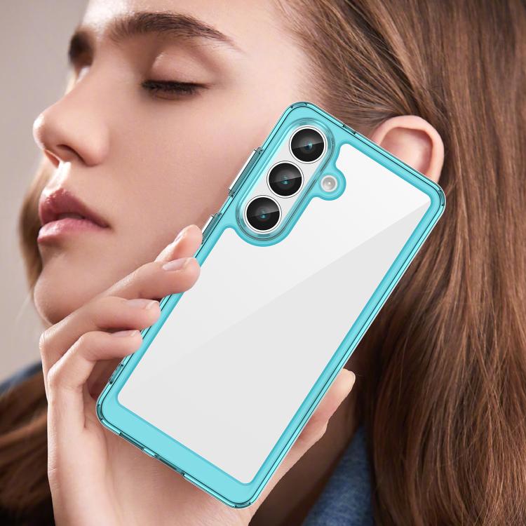 For Samsung Galaxy S26+ 5G Colorful Series Acrylic Hybrid TPU Phone Case