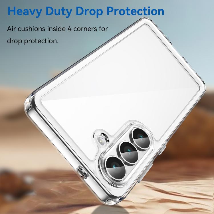 For Samsung Galaxy S26+ 5G Colorful Series Acrylic Hybrid TPU Phone Case