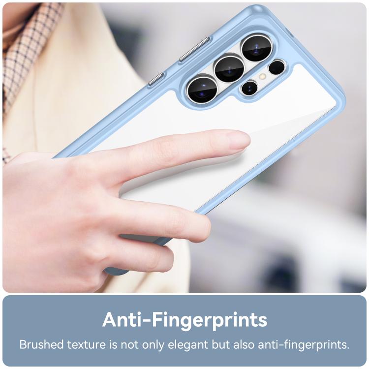 For Samsung Galaxy S26 Ultra 5G Colorful Series Acrylic Hybrid TPU Phone Case