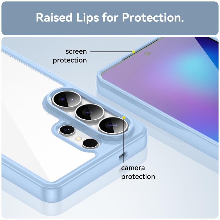 For Samsung Galaxy S26 Ultra 5G Colorful Series Acrylic Hybrid TPU Phone Case