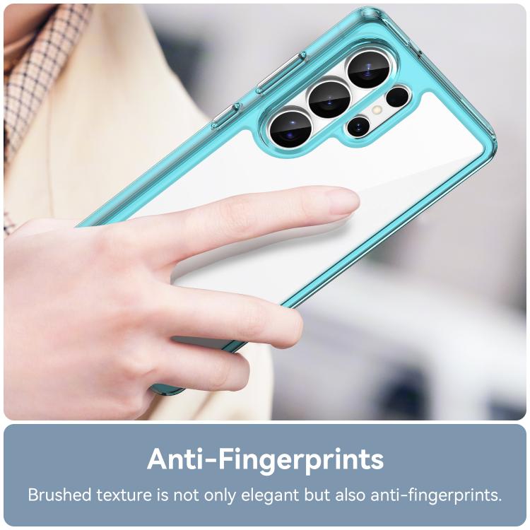 For Samsung Galaxy S26 Ultra 5G Colorful Series Acrylic Hybrid TPU Phone Case