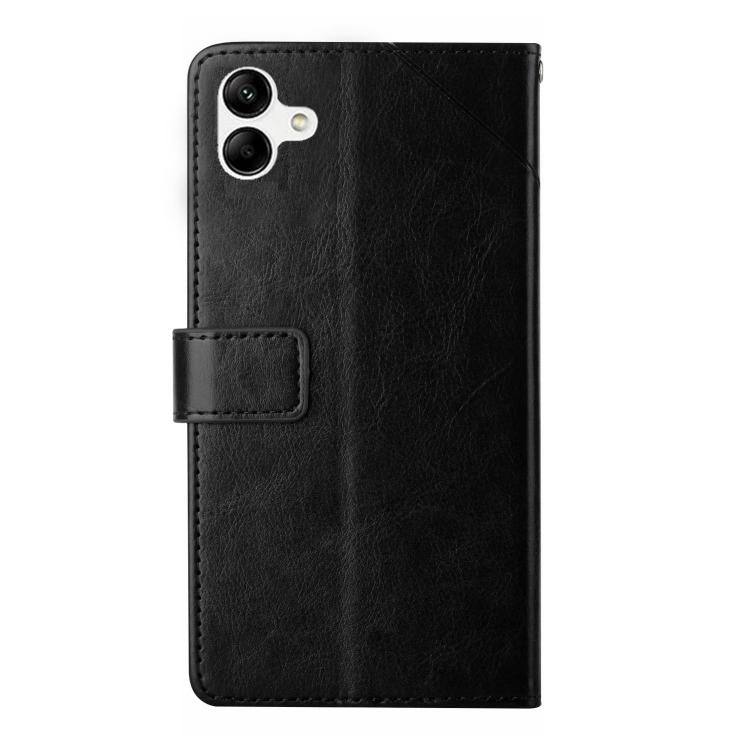 For Samsung Galaxy A07 5G Y-shaped Pattern Flip Leather Phone Case