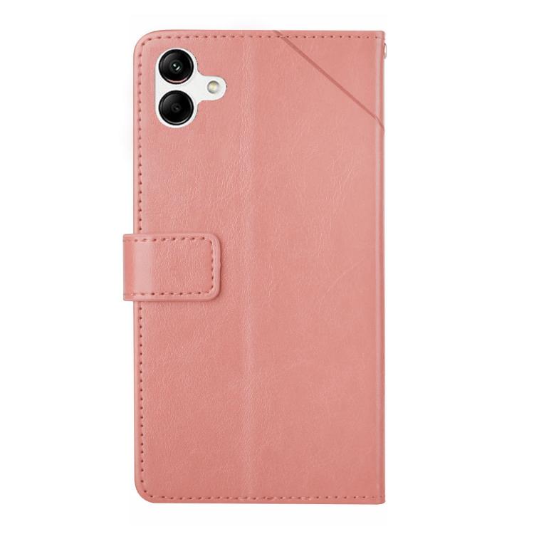 For Samsung Galaxy A07 5G Y-shaped Pattern Flip Leather Phone Case