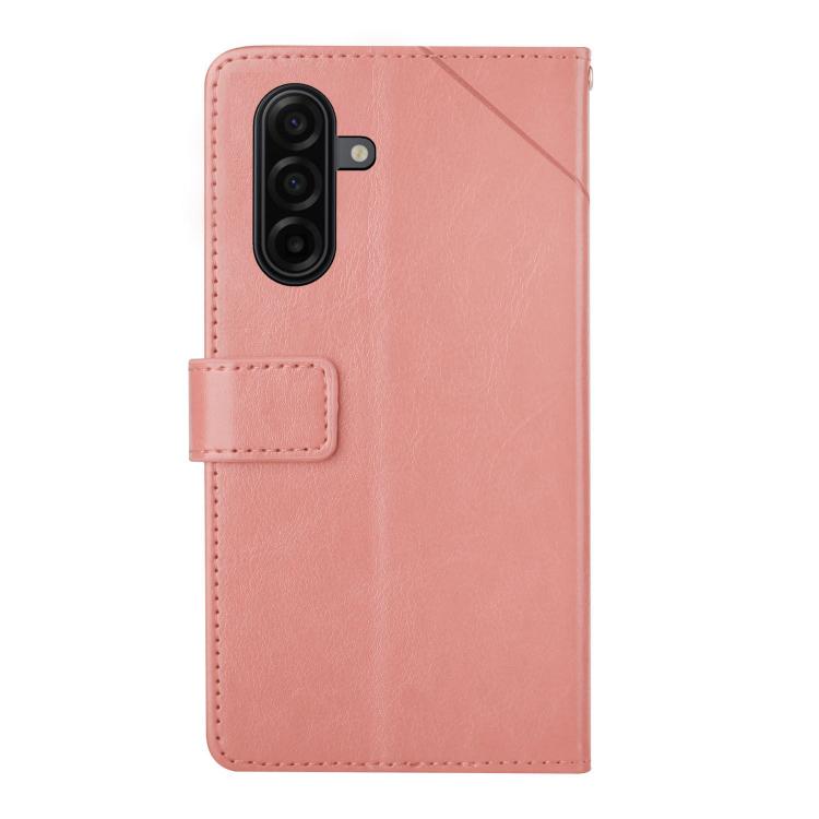 For Samsung Galaxy A37 5G Y-shaped Pattern Flip Leather Phone Case