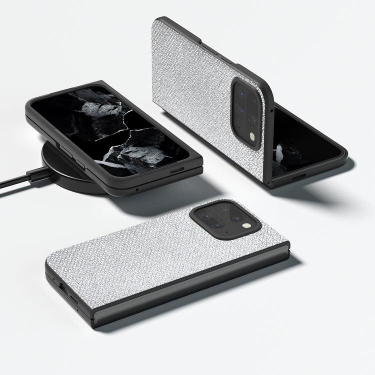 For Google Pixel 9 Pro Fold Diamond Frame Edge Full Coverage Phone Case