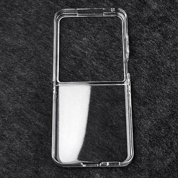 For Xiaomi Mix Flip 2 Transparent PC Phone Case