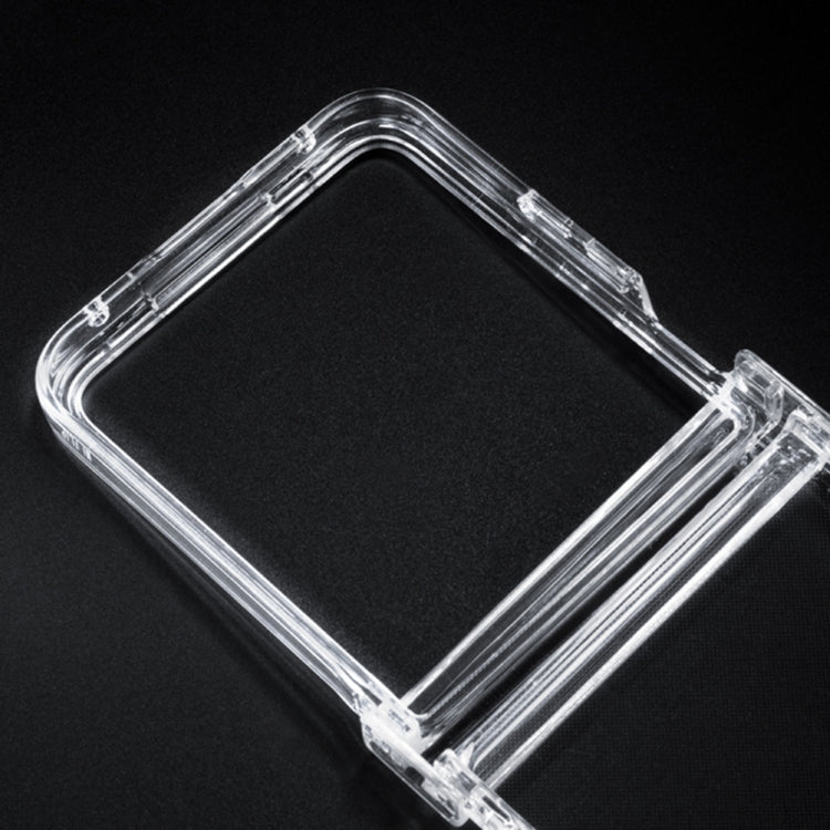 For Xiaomi Mix Flip Three Parts Full Coverage PC Transparent Phone Case