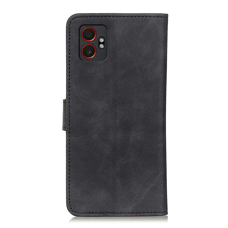 For Samsung Galaxy XCover7 Pro KHAZNEH Retro Texture Horizontal Flip Leather Phone Case