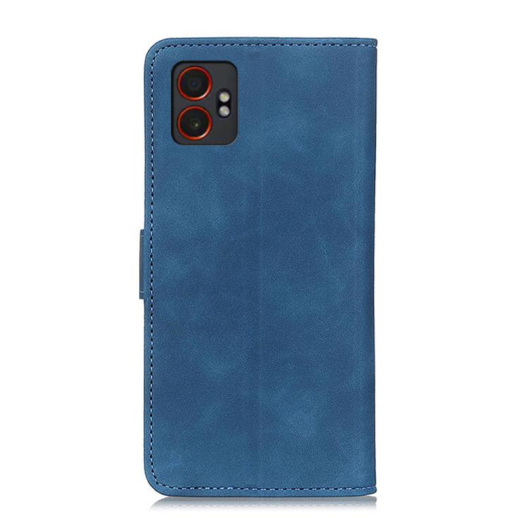 For Samsung Galaxy XCover7 Pro KHAZNEH Retro Texture Horizontal Flip Leather Phone Case