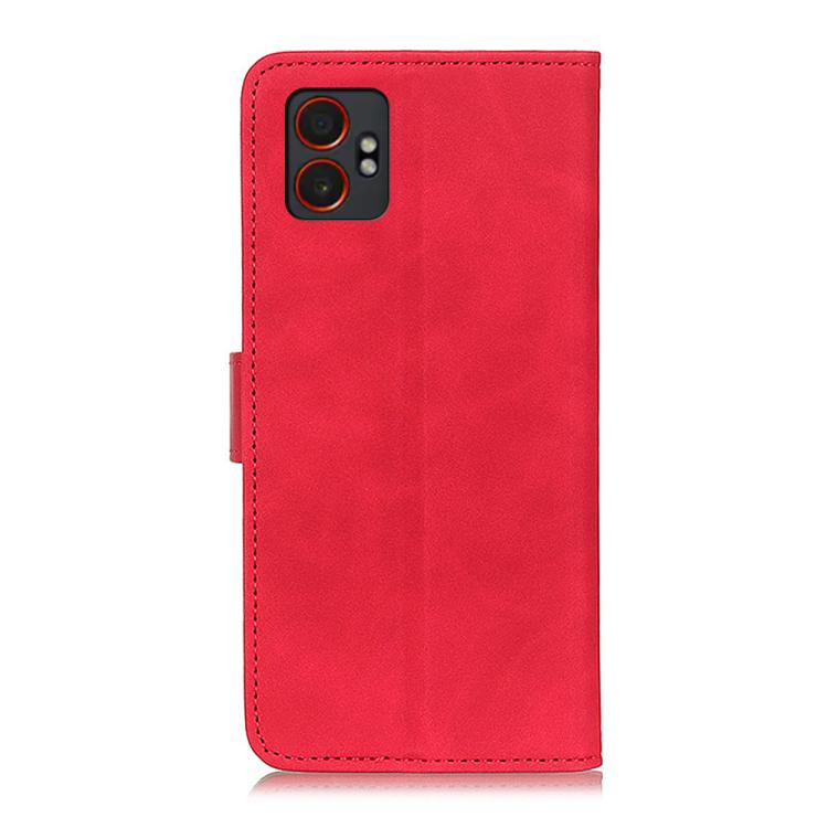 For Samsung Galaxy XCover7 Pro KHAZNEH Retro Texture Horizontal Flip Leather Phone Case