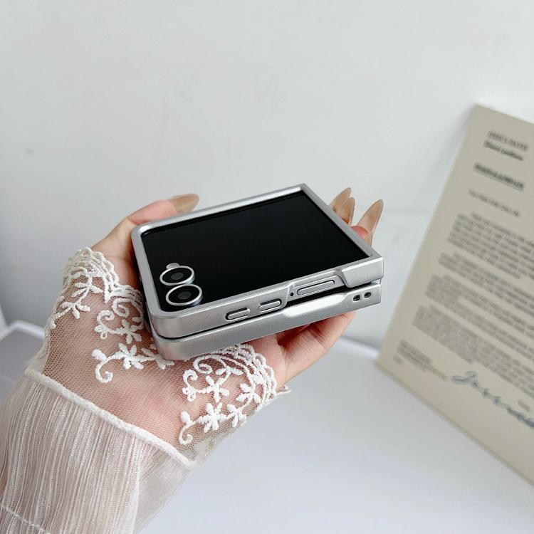 For Samsung Galaxy Z Flip7 5G Colorful Woven Pattern Full Coverage Phone Case