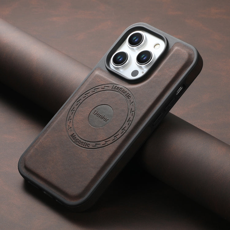For iPhone 15 Pro Max Denior A13 Skin Feel MagSafe Phone Case