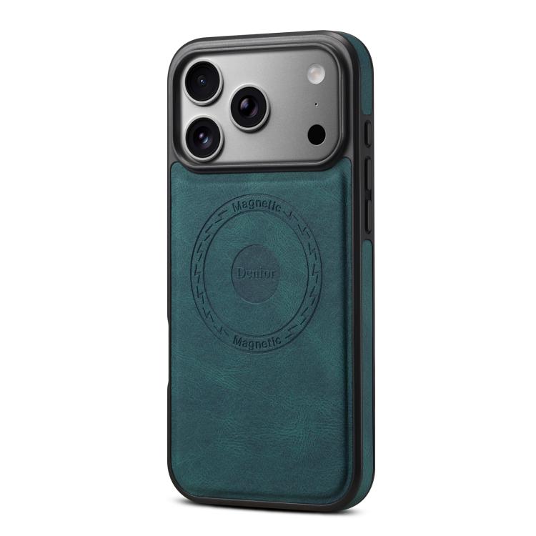 For iPhone 17 Pro Max Denior D17 Skin Feel MagSafe Detachable Card Slot Phone Case