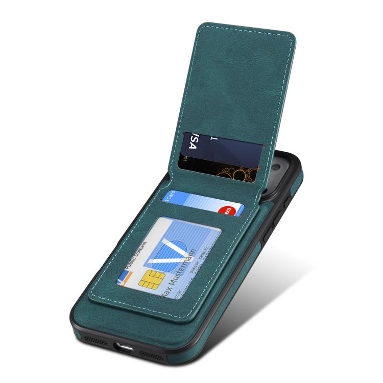 For iPhone 17 Pro Max Denior D17 Skin Feel MagSafe Detachable Card Slot Phone Case