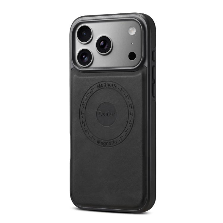 For iPhone 17 Pro Max Denior D17 Skin Feel MagSafe Detachable Card Slot Phone Case