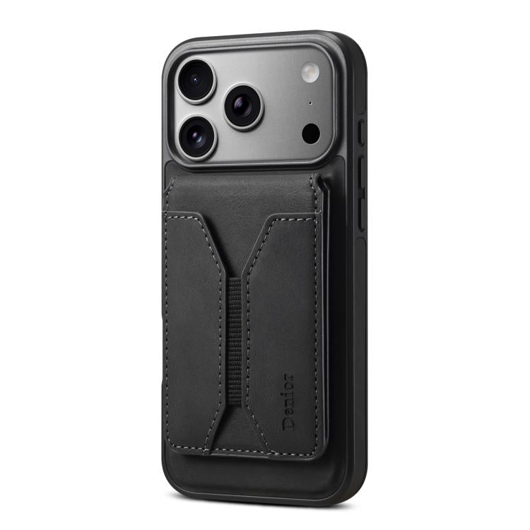 For iPhone 17 Pro Denior D17 Skin Feel MagSafe Detachable Card Slot Phone Case