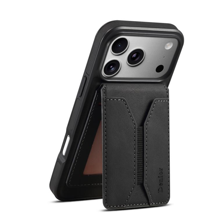For iPhone 17 Pro Denior D17 Skin Feel MagSafe Detachable Card Slot Phone Case