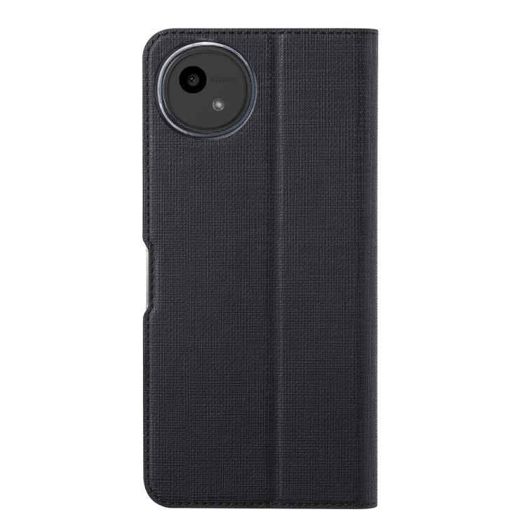 For Sharp Aquos Wish4 ViLi DMX Series TPU + PU Leather Magnetic Phone Case