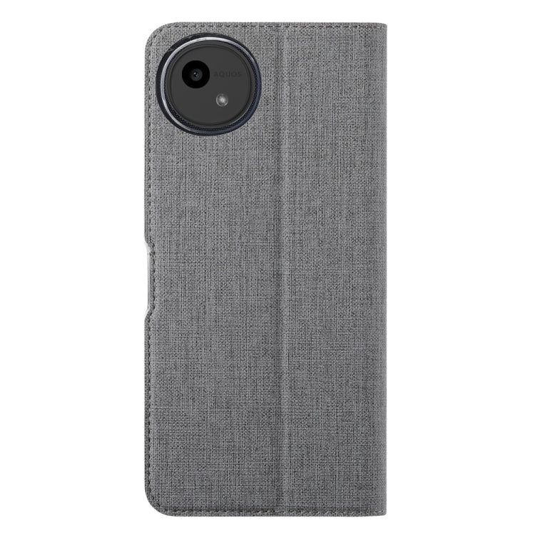 For Sharp Aquos Wish4 ViLi DMX Series TPU + PU Leather Magnetic Phone Case
