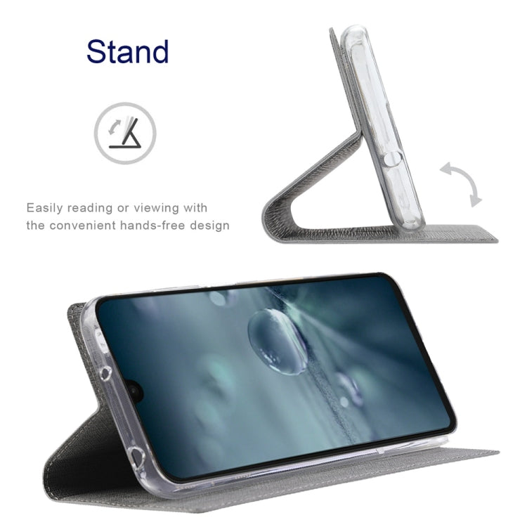 For Sharp Aquos Wish4 ViLi DMX Series TPU + PU Leather Magnetic Phone Case