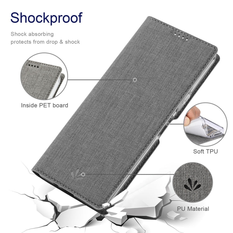 For Sharp Aquos Wish4 ViLi DMX Series TPU + PU Leather Magnetic Phone Case