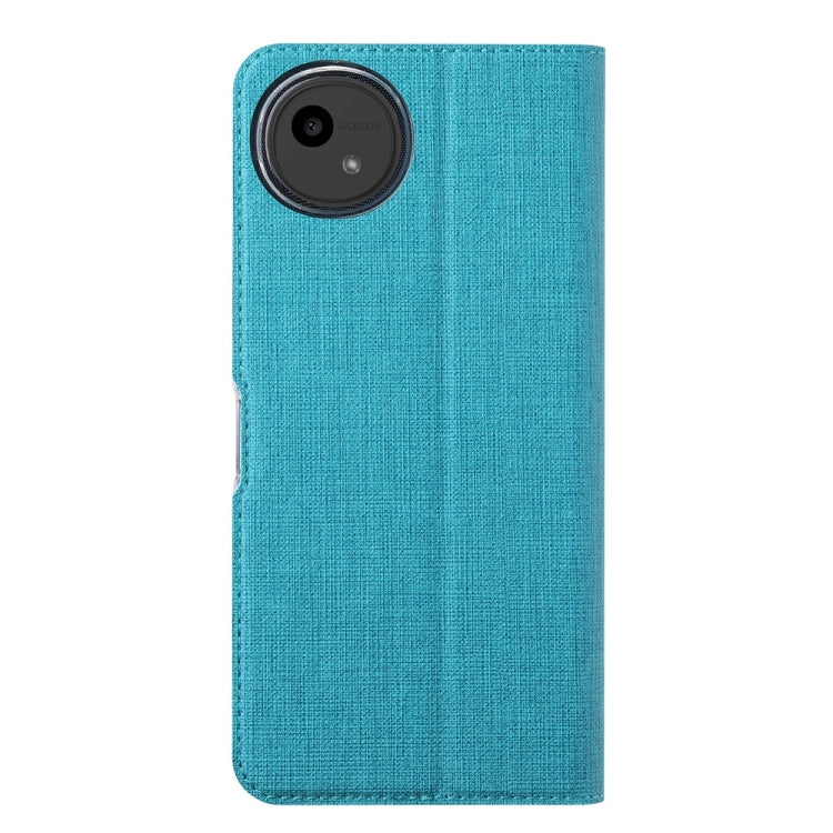 For Sharp Aquos Wish4 ViLi DMX Series TPU + PU Leather Magnetic Phone Case