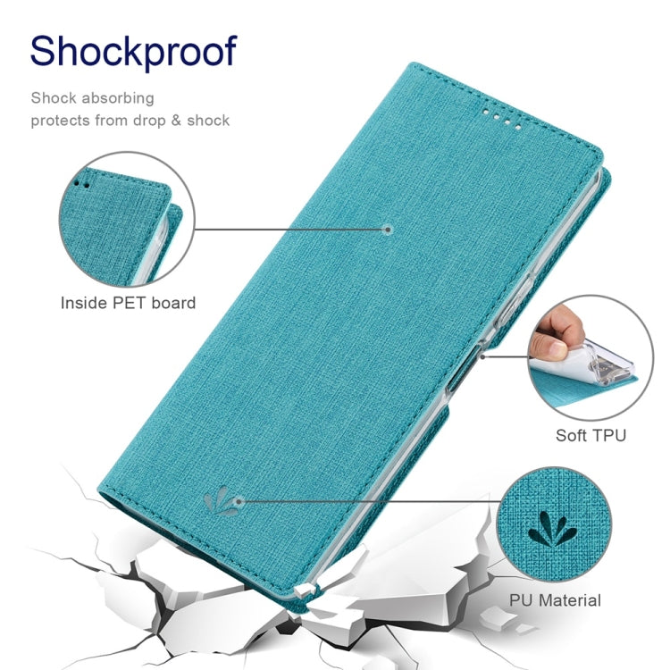 For Sharp Aquos Wish4 ViLi DMX Series TPU + PU Leather Magnetic Phone Case