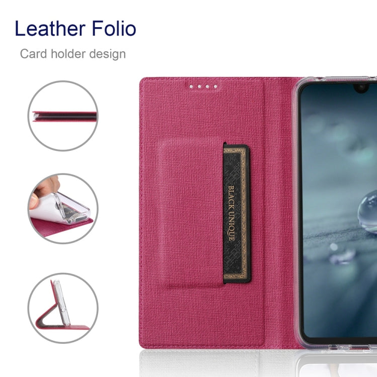 For Sharp Aquos Wish4 ViLi DMX Series TPU + PU Leather Magnetic Phone Case