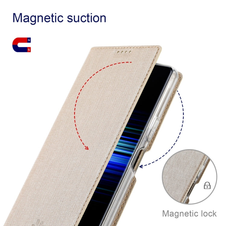 For Sharp Aquos Wish4 ViLi DMX Series TPU + PU Leather Magnetic Phone Case