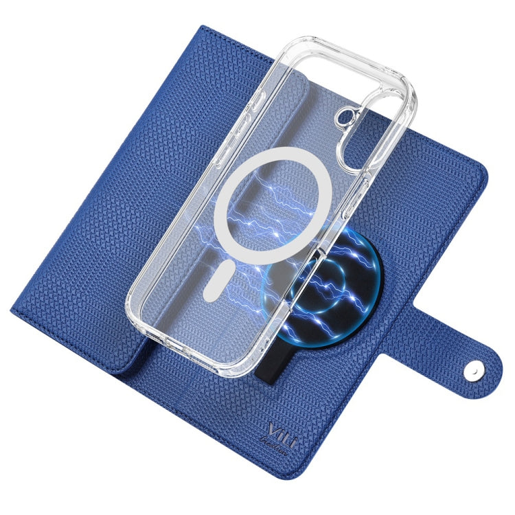 For Samsung Galaxy S24+ 5G ViLi GHA-C Series RFID MagSafe Magnetic Flip Leather Phone Case