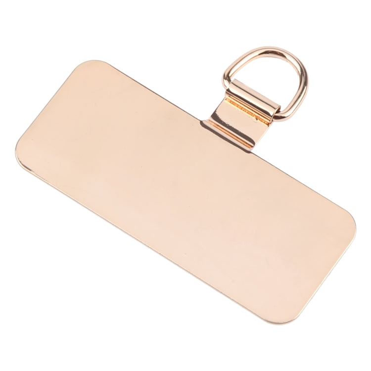 Rectangle Metal Mobile Phone Lanyard Fixing Gasket