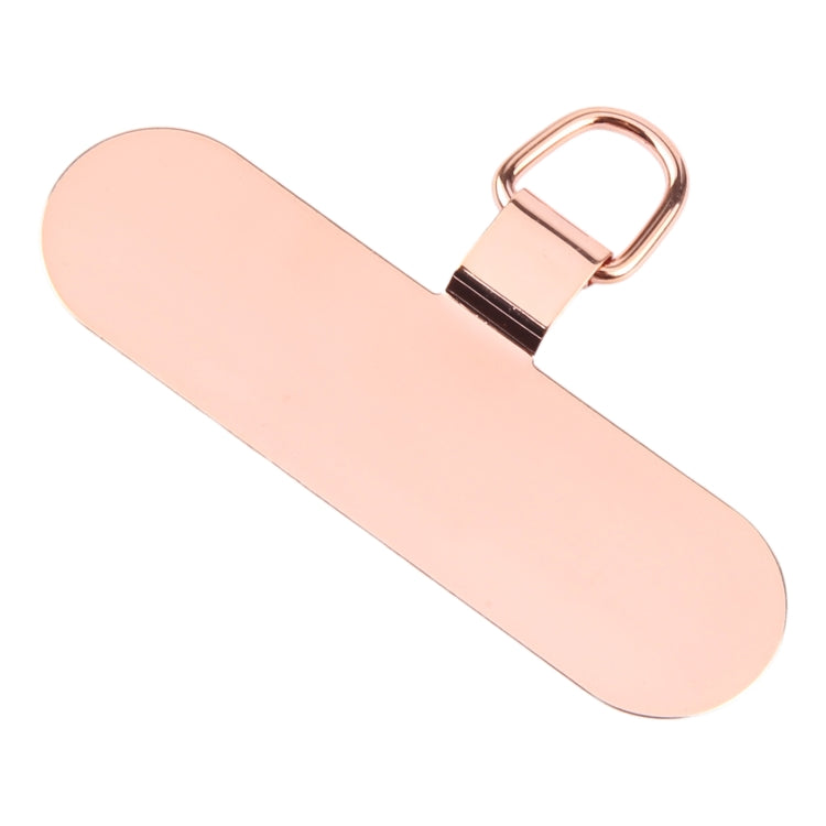 Oval Metal Mobile Phone Lanyard Fixing Gasket
