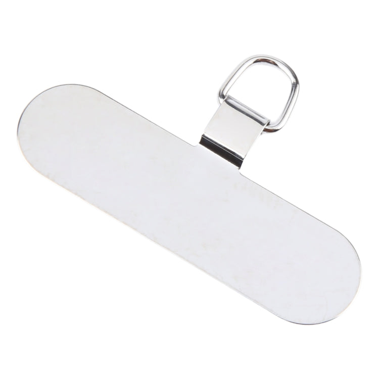 Oval Metal Mobile Phone Lanyard Fixing Gasket