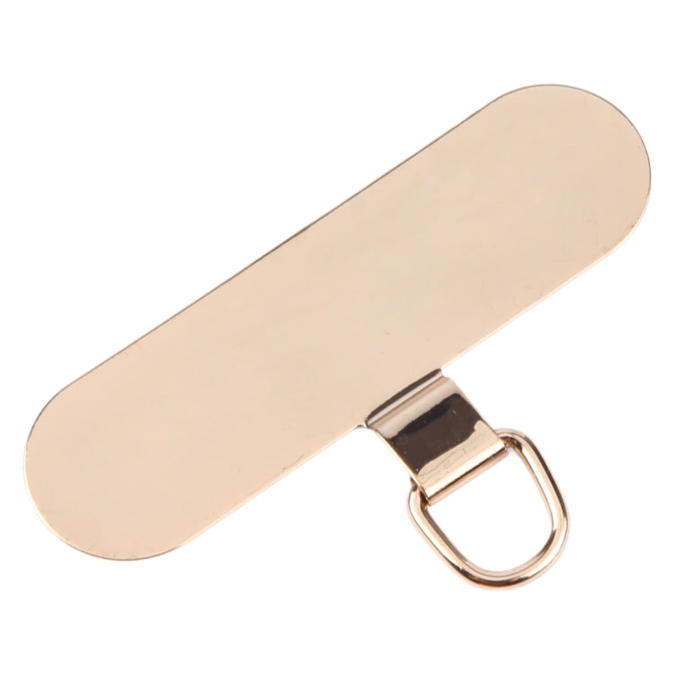 Oval Metal Mobile Phone Lanyard Fixing Gasket