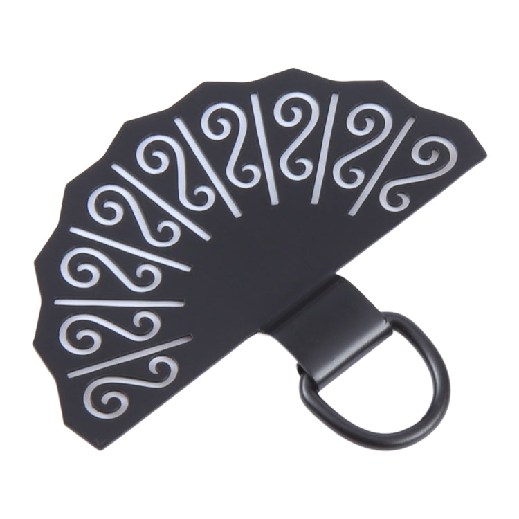 Fan-shaped Metal Mobile Phone Lanyard Fixing Gasket
