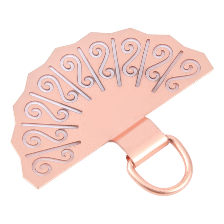 Fan-shaped Metal Mobile Phone Lanyard Fixing Gasket