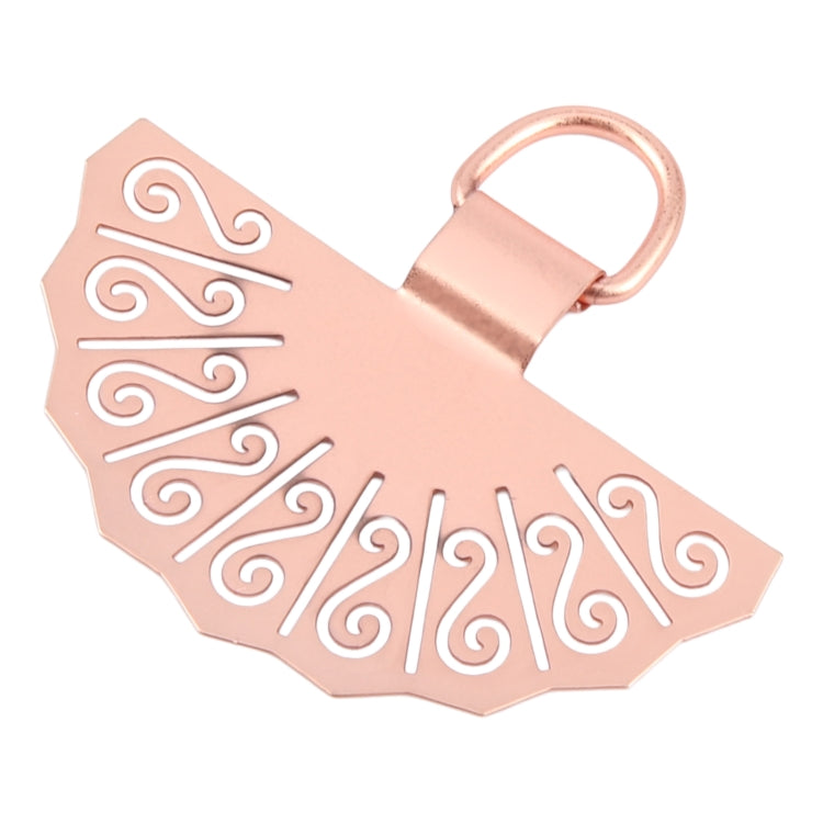 Fan-shaped Metal Mobile Phone Lanyard Fixing Gasket