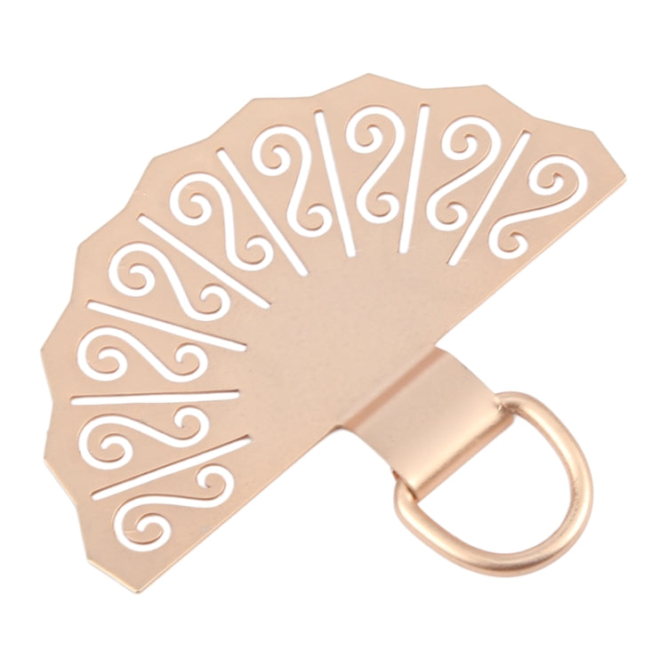 Fan-shaped Metal Mobile Phone Lanyard Fixing Gasket