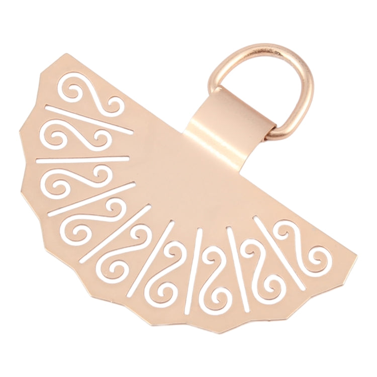 Fan-shaped Metal Mobile Phone Lanyard Fixing Gasket