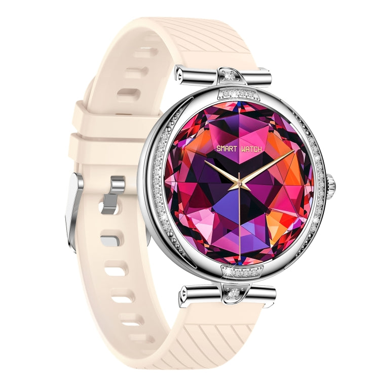 NX17 Pro 1.19 inch AMOLED Screen Silicone Strap Smart Watch, Support Health Monitoring / Bluetooth Call