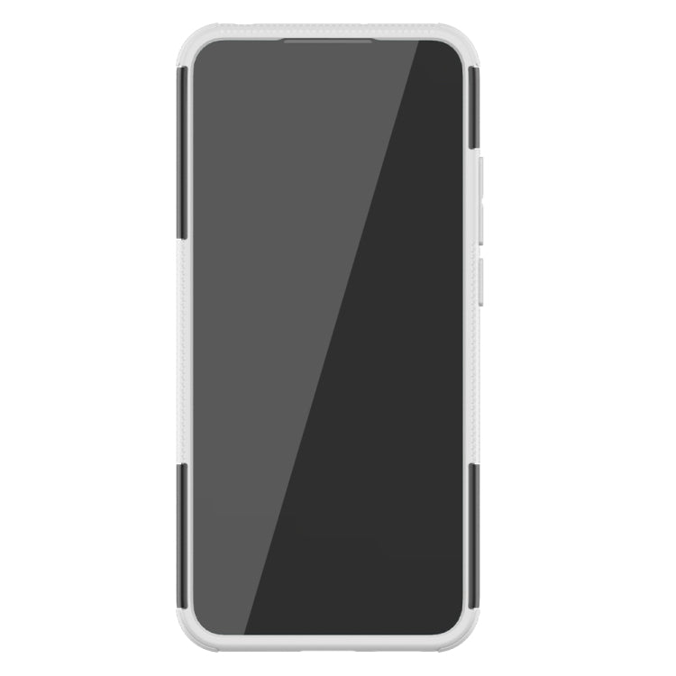 For Xiaomi Redmi 9C Tire Texture Shockproof TPU + PC Protective Case with Holder